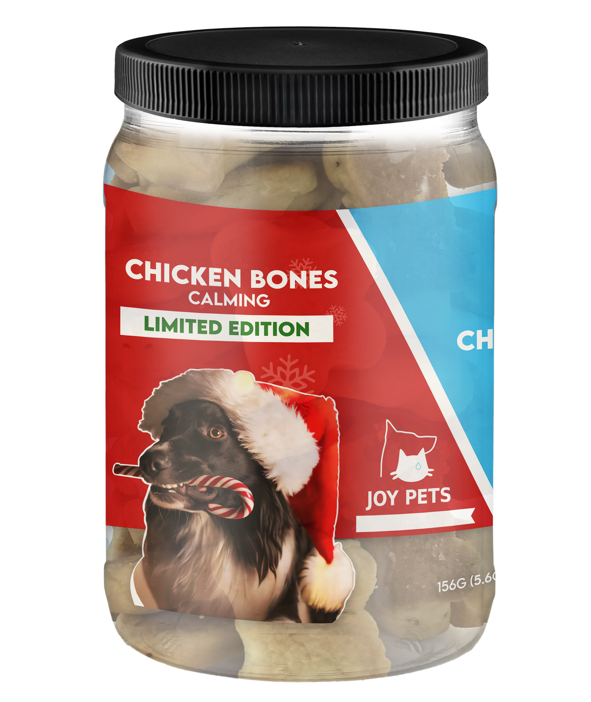 JoyPets CBD Dog Treats Christmas Edition: Chicken Bones