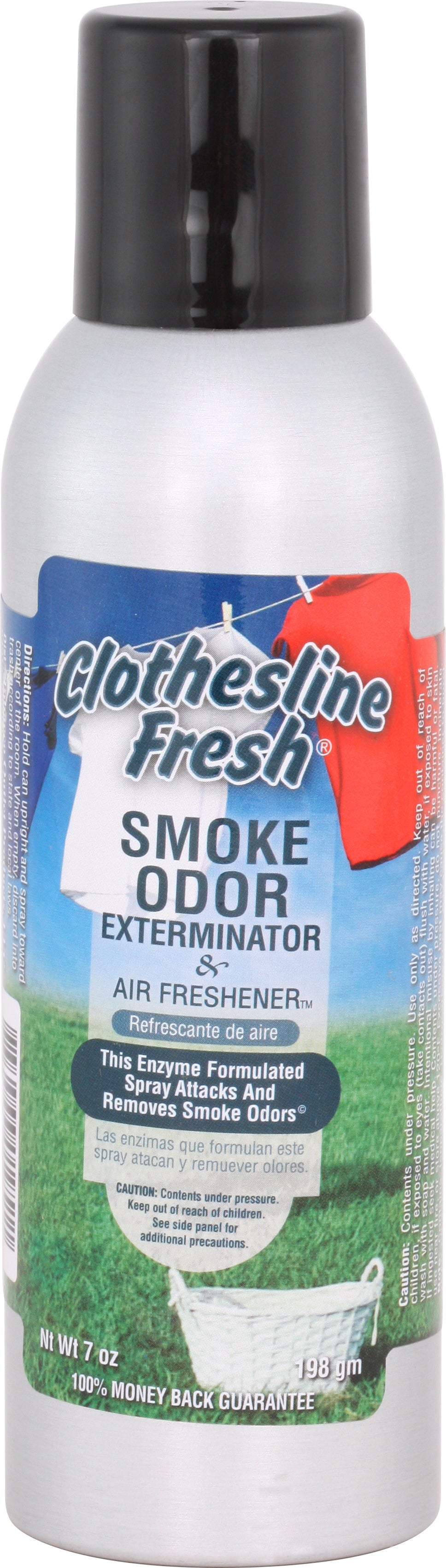 Smoke Odor 7 Oz. Spray: Clothesline Fresh