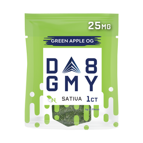 A Gift From Nature Delta 8 Sativa 50CT Single Gummies: Green Apple OG