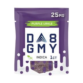 A Gift From Nature Delta 8 Indica 50CT Single Gummies: Purple Urkle