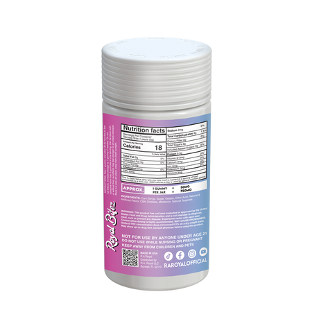 Royal Bitez Deep Sleep 15CT Gummy: Grape