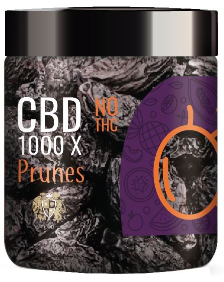 R.A. Royal Dried Fruit: CBD Prunes (1000 MG)