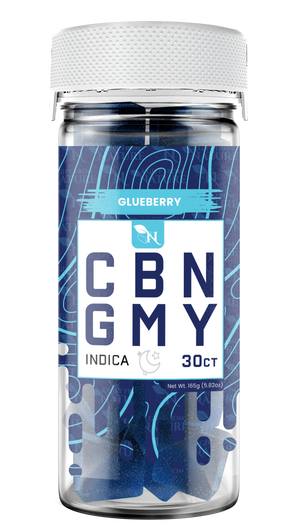 AGFN CBN Gummy: Glueberry Indica (1500MG)