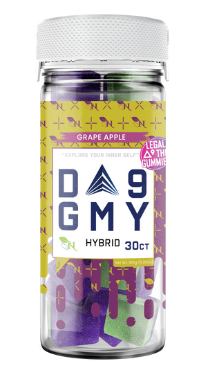 A Gift From Nature Delta 9 Hybrid Gummy: Grape Apple