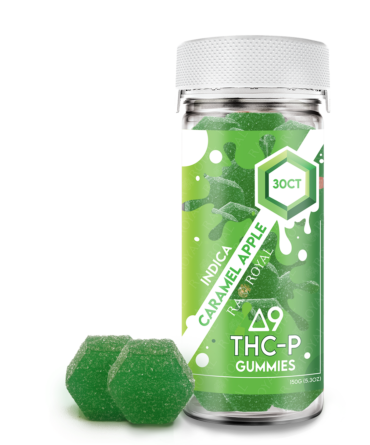 Delta 9 1,050MG 30CT Gummy: Caramel Apple (Indica)