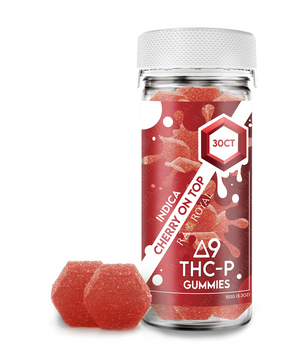 Delta 9 1,050MG 30CT Gummy: Cherry On Top (Indica)