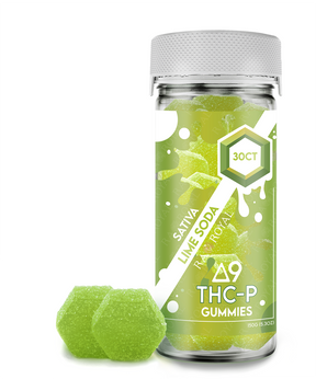 Delta 9 1,050MG 30CT Gummy: Lime Soda (Sativa)