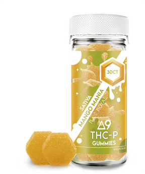 Delta 9 1,050MG 30CT Gummy: Mango Mania (Sativa)