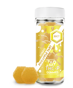 Delta 9 1,050MG 30CT Gummy: Pineapple Tart (Hybrid)