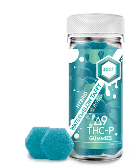 Delta 9 1,050MG 30CT Gummy: Watermelon Taffy (Hybrid)
