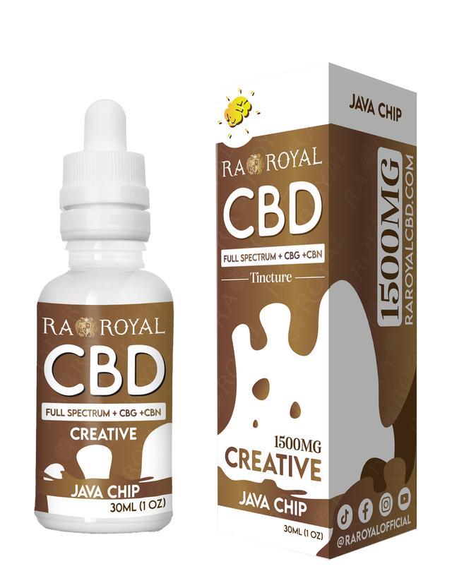 CBD Blend 1500MG Tincture: Java Chip (Creative)