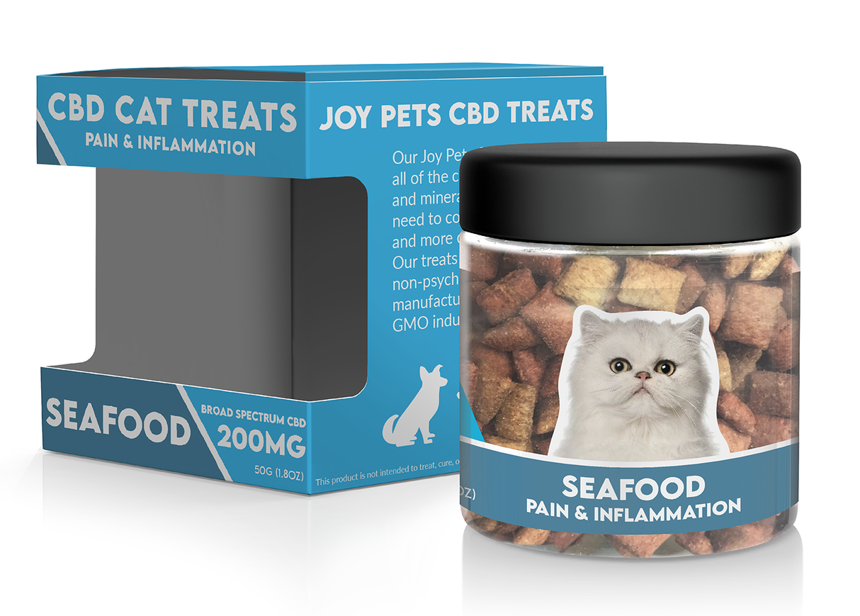 JoyPets CBD Cat Treats: Seafood