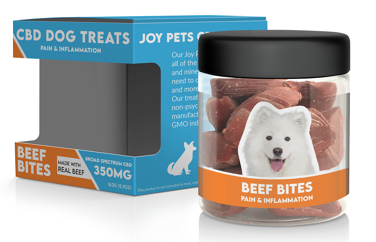 JoyPets CBD Dog Treats: Beef Bites