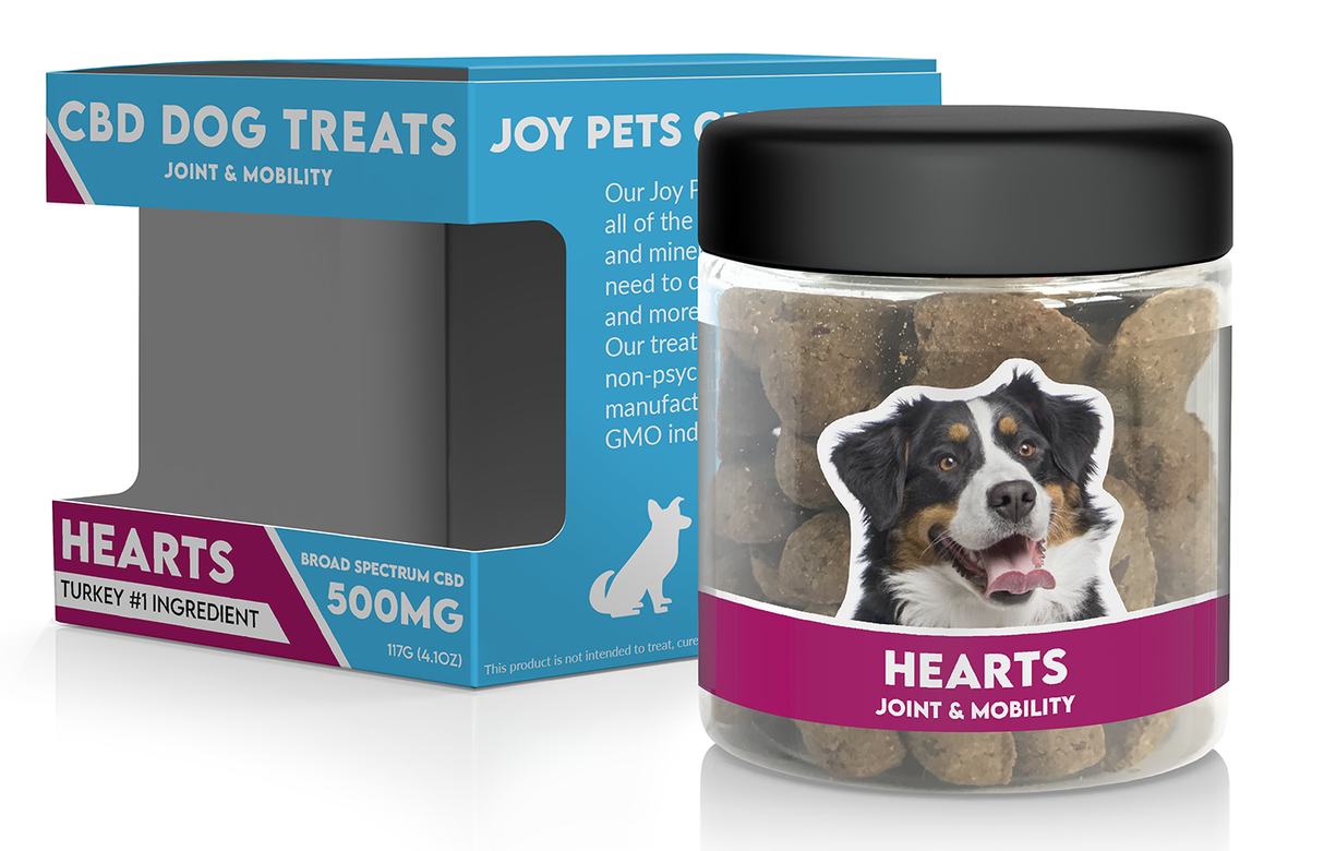JoyPets CBD Dog Treats: Hearts