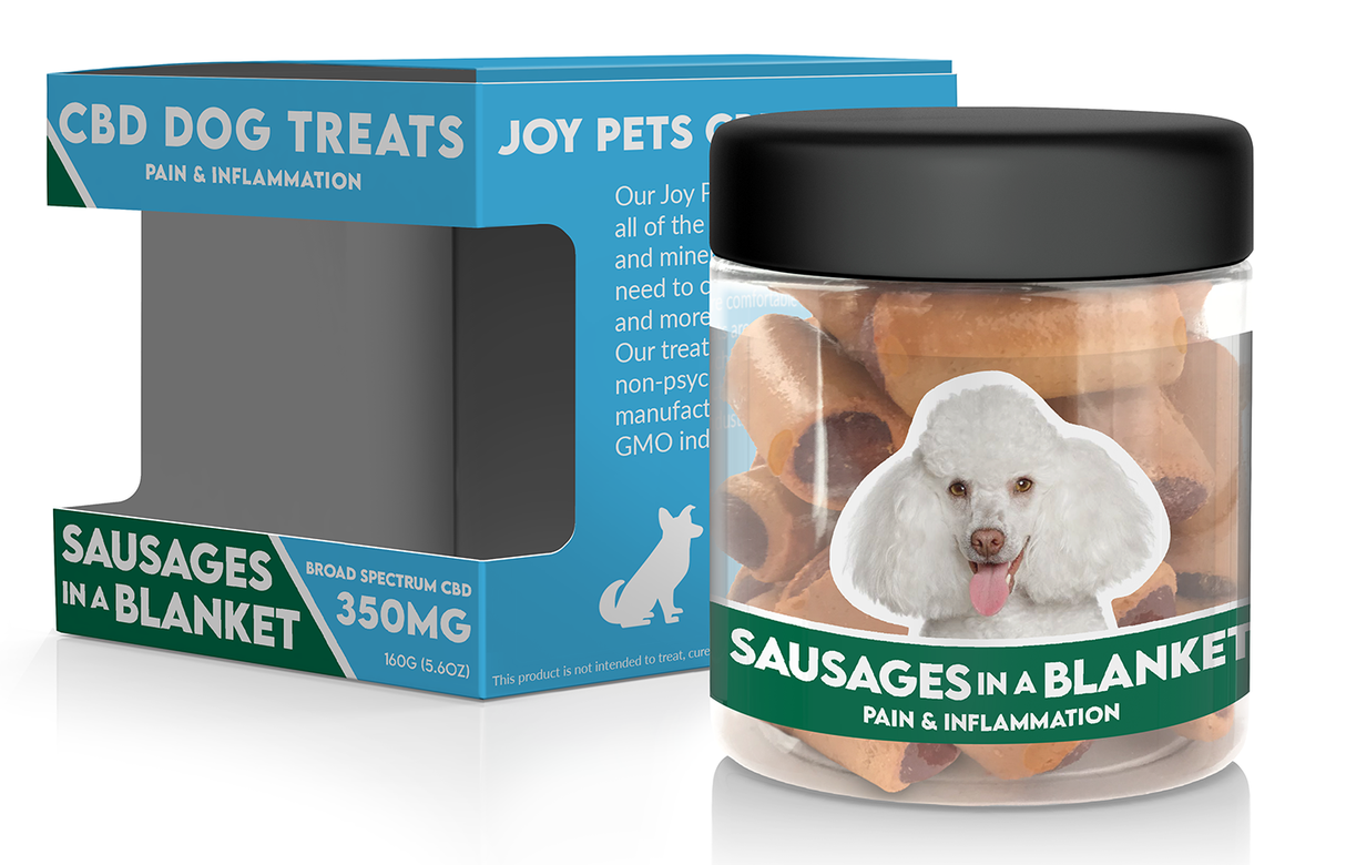 JoyPets CBD Dog Treats Sausages In A Blanket RA Royal