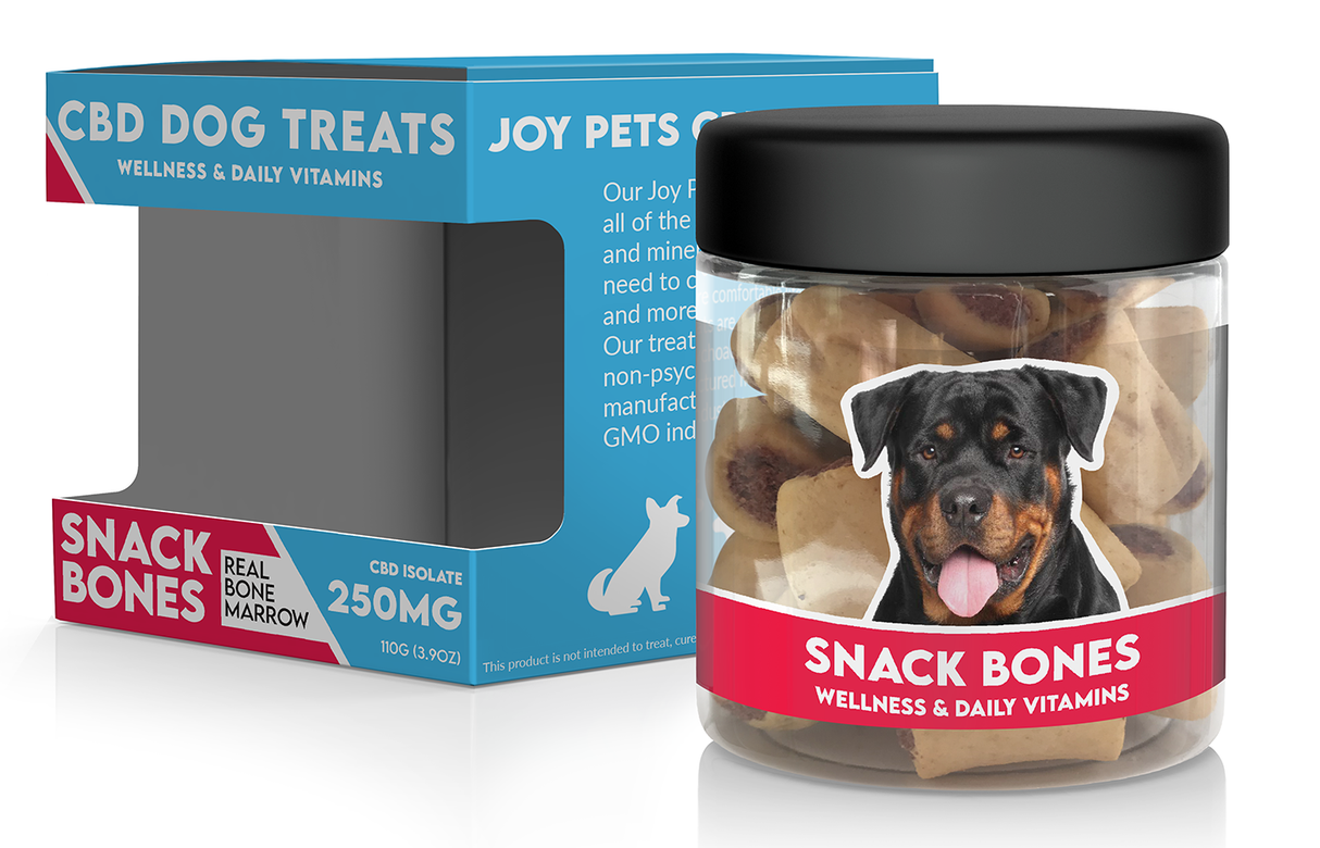 JoyPets CBD Dog Treats: Snack Bones