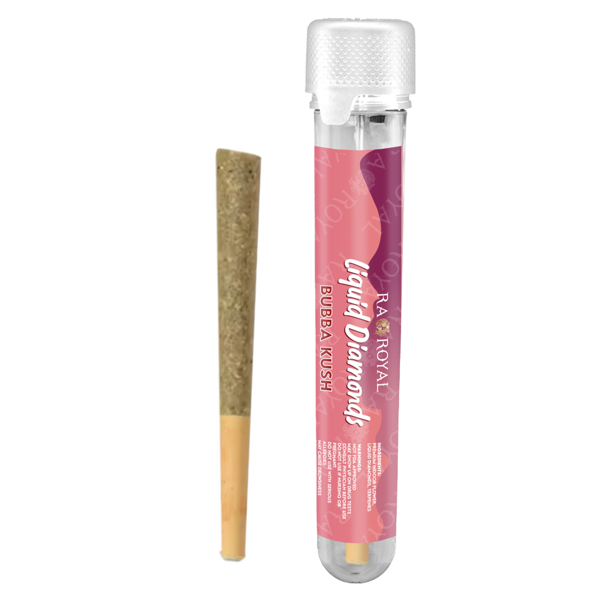 Liquid Diamond 2G THC Preroll: Bubba Kush (Sativa)