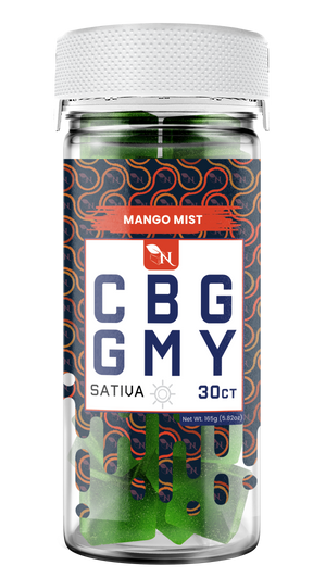 AGFN CBG Gummy: Mango Mist Sativa (1500MG)