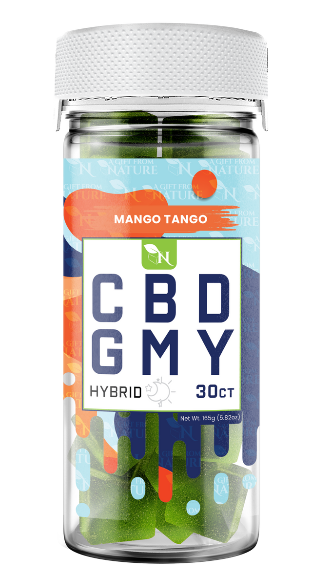 AGFN CBD Gummy Mango Tango Hybrid (1500MG)