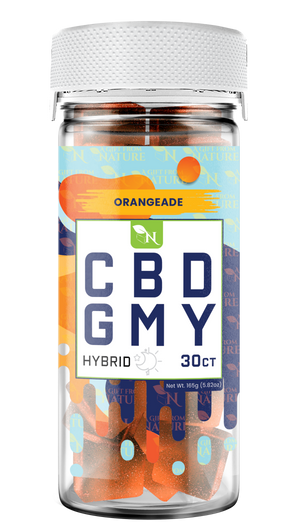 AGFN CBD Gummy: Orangeade Hybrid (1500MG)
