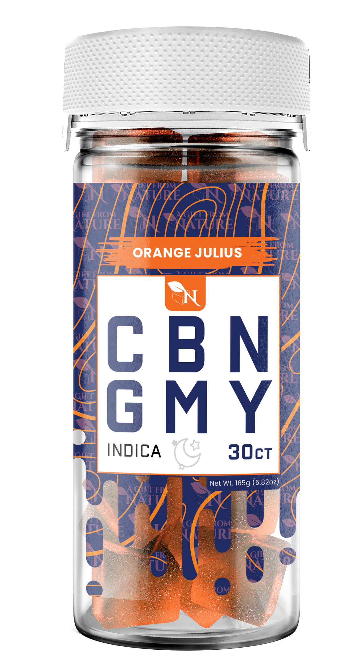 AGFN CBN Gummy: Orange Julius Indica (1500MG)