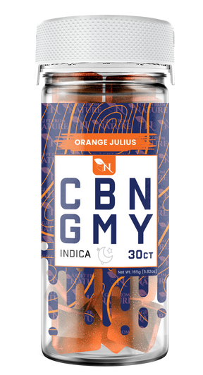 AGFN CBN Gummy: Orange Julius Indica (1500MG)