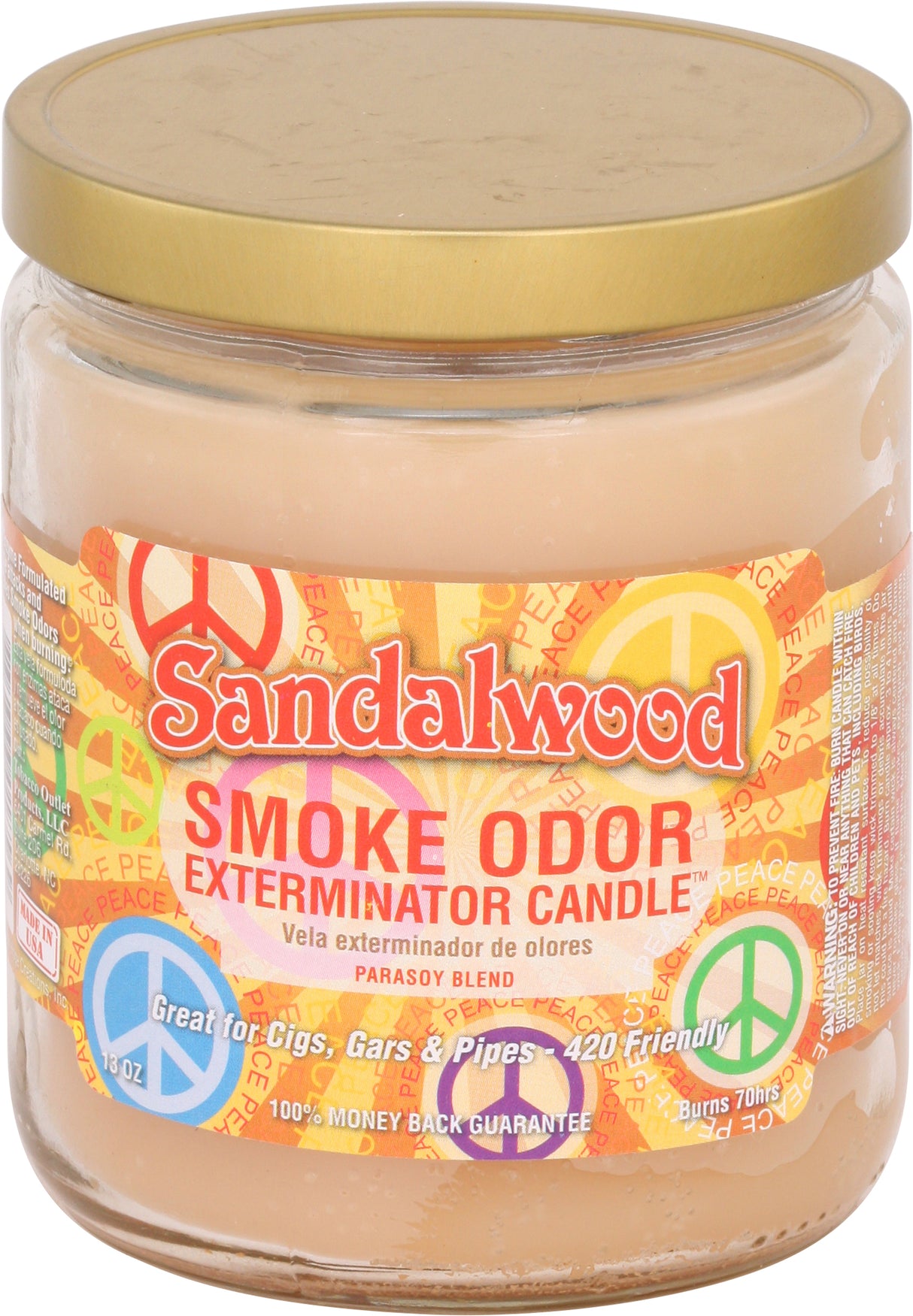 Smoke Odor 13 Oz. Candle: Sandalwood