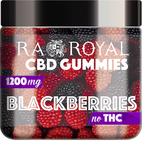 R.A. Royal Gummies CBD Blackberry Gummy Jar (1200 MG)