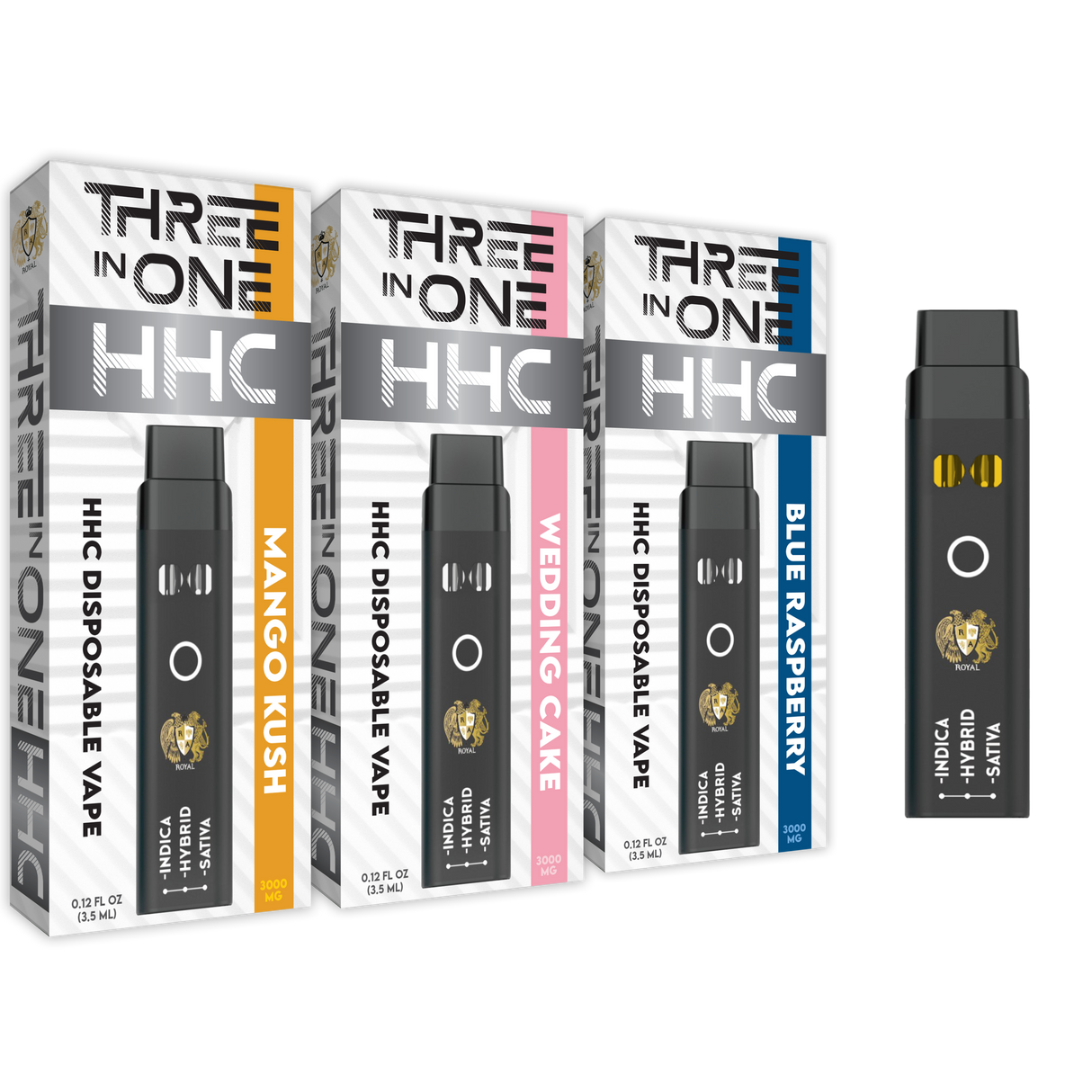 Holiday Value Set: HHC 3in1 Disposable Vapes