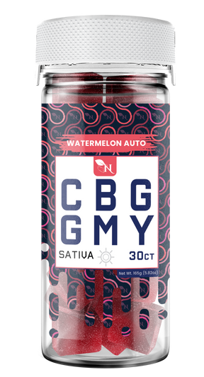 AGFN CBG Gummy: Watermelon Auto Sativa (1500MG)
