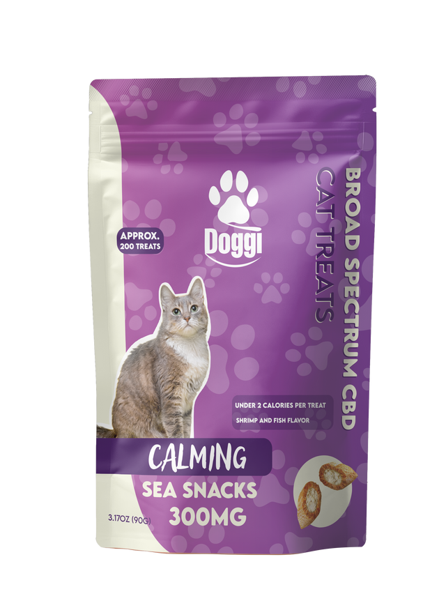Doggi CBD 300MG Cat Treats: Sea Snacks