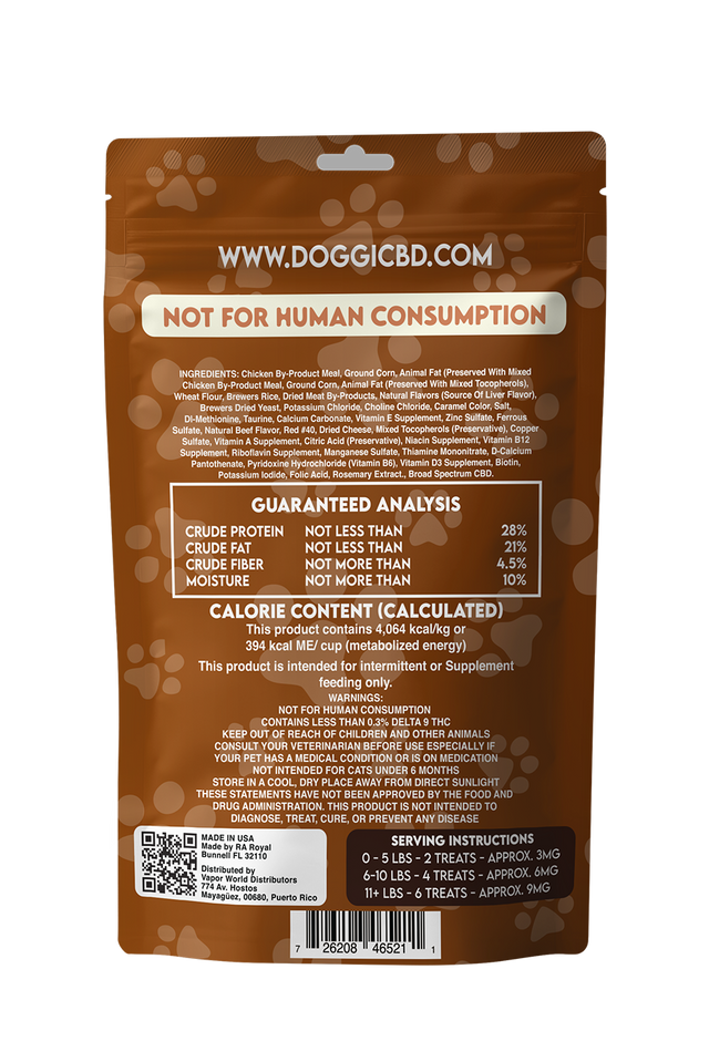Doggi CBD 300MG Cat Treats: Tasty Trio