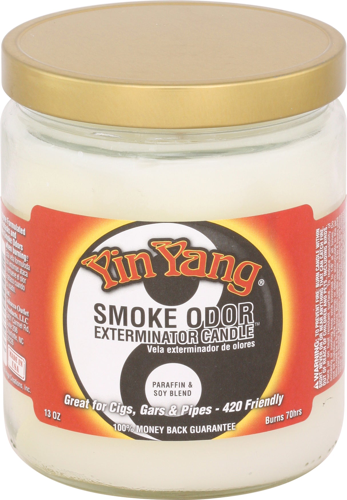 Smoke Odor 13 Oz. Candle: YinYang