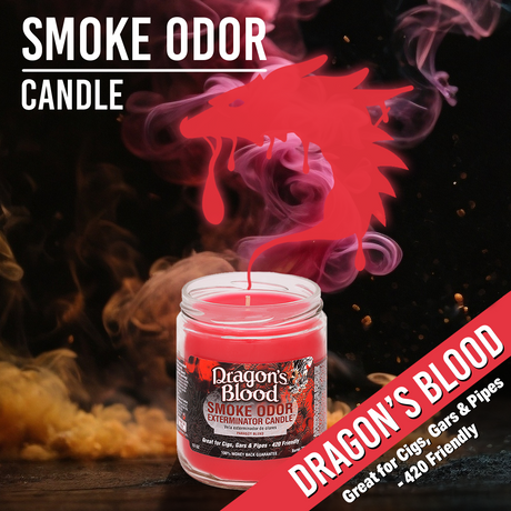 Smoke Odor 13 Oz. Candle: Dragon's Blood