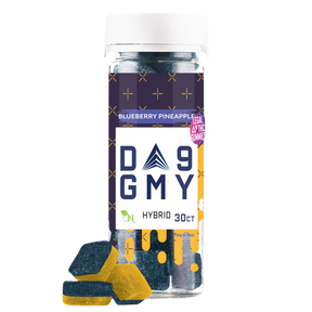 Blueberry Pineapple Delta 9 Hybrid Gummy Jar