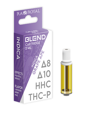 Blend Vape Cartridge (2 ML): Grape Ape Indica (1800 MG)