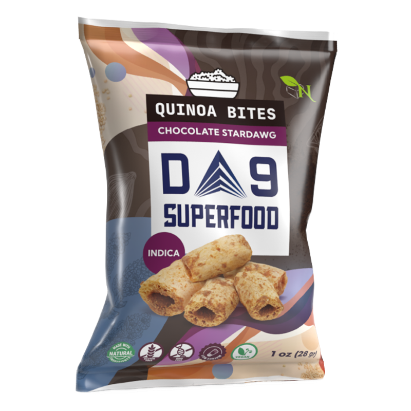 A Gift From Nature Delta 9 Quinoa Bites: Chocolate Stardawg (Indica)
