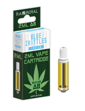 Delta-8 Vape Cartridge (2 ML): Blue Zkittles Indica (1800 MG)