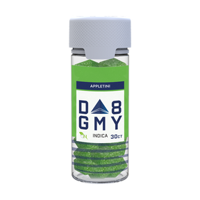 Appletini Delta 8 Indica Gummy Jar