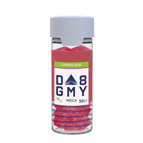 Cherry Jane Delta 8 Indica Gummy Jar