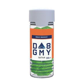 Maui Mango Delta 8 Sativa Gummy Jar