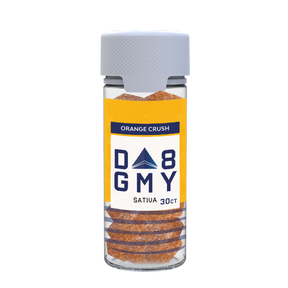 Orange Crush Delta 8 Sativa Gummy Jar