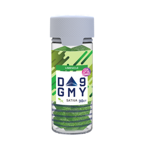 Limesicle Delta 9 Sativa Gummy Jar