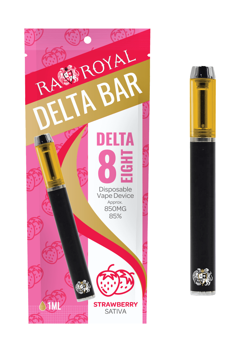 Delta-8 THC Disposable Vape Pen, 4 Flavors