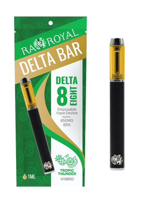 R.A. Royal Delta-8 Vape Pen: Tropic Thunder Hybrid Bar