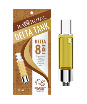 R.A. Royal Delta-8 Vape Tank: Girl Scout Cookies Hybrid