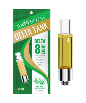 R.A. Royal Delta-8 Vape Tank: Tropic Thunder Hybrid