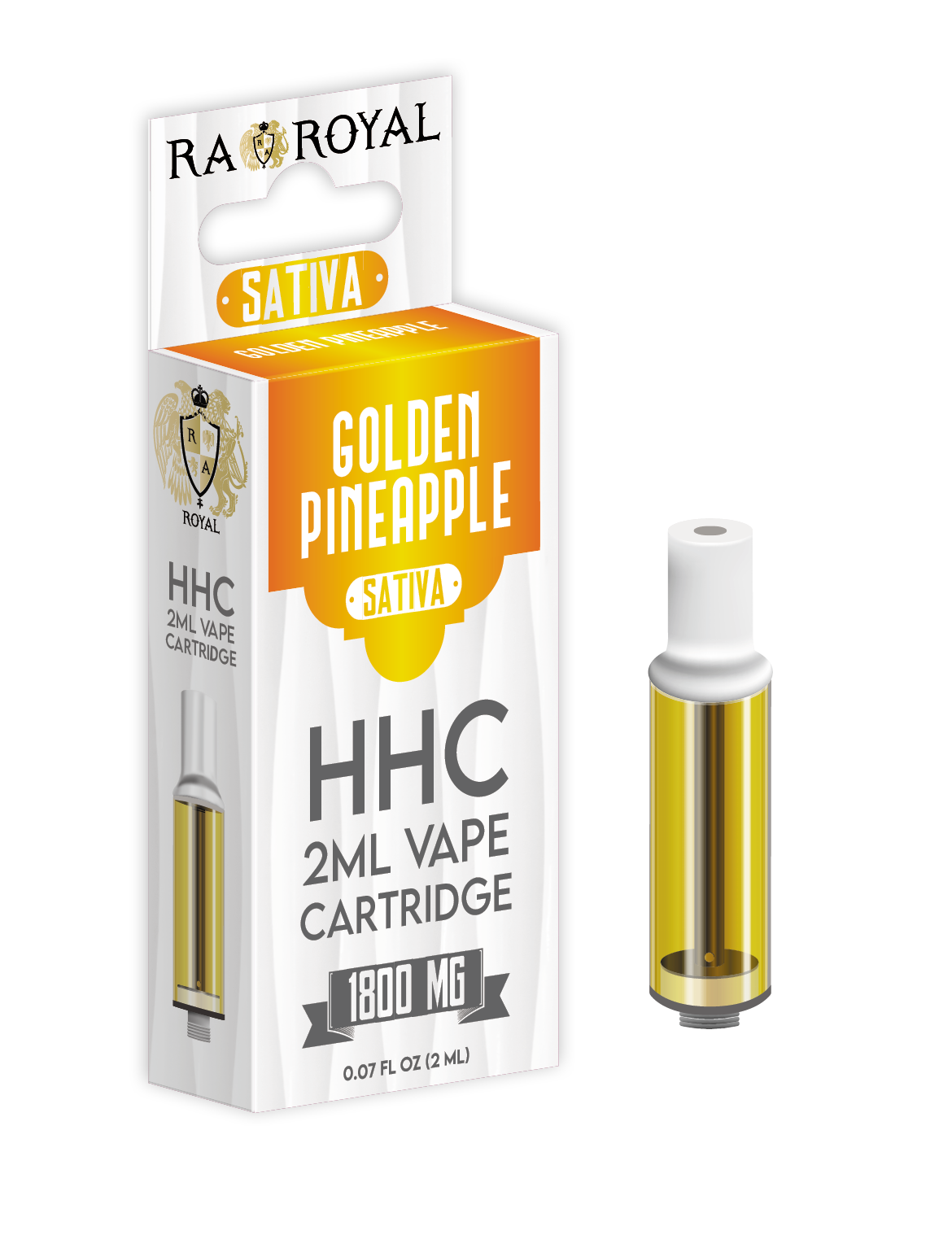 Our HHC Golden Pineapple Vape Cartridge.