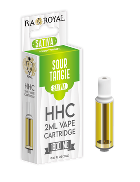 HHC Vape Cartridge: Sour Tangie Sativa (1800 MG, 2 ML)