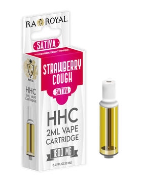 HHC Vape Cartridge: Strawberry Cough Sativa (1800 MG, 2 ML)